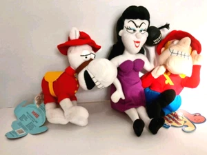 Rocky & Bullwinkle Friends NATASHA . DUDLEY & HORSE 9" Plush CVS Exclusive - Picture 1 of 10