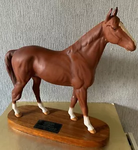 BESWICK PFERD RENNPFERD DAS MINSTREL DERBY SIEGER GROSSES MODELL Nr. 2608 PERFEKT - Bild 1 von 9