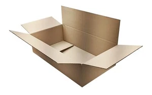 22 x 16 x 12" Cajas Corrugadas ECT-32 Marrón Envío/Cajas Mudanzas 20/Paquete - Imagen 1 de 1