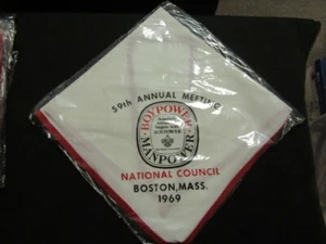 59a Reunión Anual Consejo Nacional Boston 1969 Neckerchief TH4 - Imagen 1 de 1