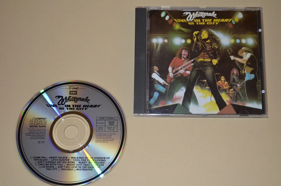 Whitesnake ‎– Live....In The Heart Of The City / EMI Fame / UK / Rar - Bild 1 von 1