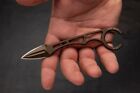 Tops Papa Delta Fixed Knife 1.63" Bronze 1095 Steel One Piece Construction Pd01