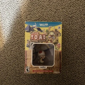 Captain Toad Treasure Tracker + Toad Amiibo NEW Wii U - Picture 1 of 5