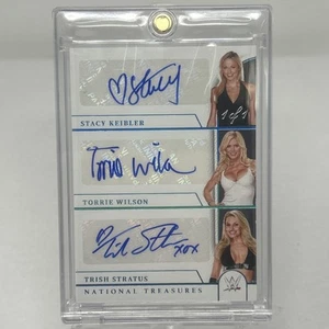 2024 WWE National Treasures Stacy Keibler Torrie Wilson Trish Stratus 1 di 1 - Foto 1 di 2