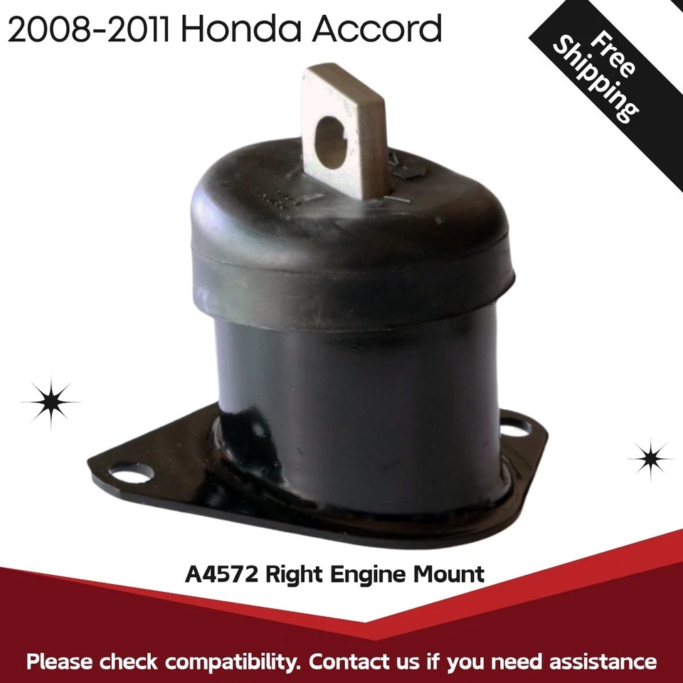Montaje motor derecho A4572 para Honda Accord 08-11 2,4 L Foto 1 de 4
