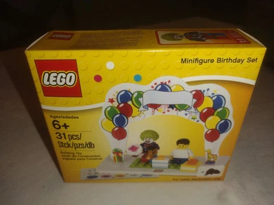 Nuevo Sellado Retirado LEGO #850791 Minifigura Cumpleaños Set Payaso Niño 31 un. Foto 1 de 4