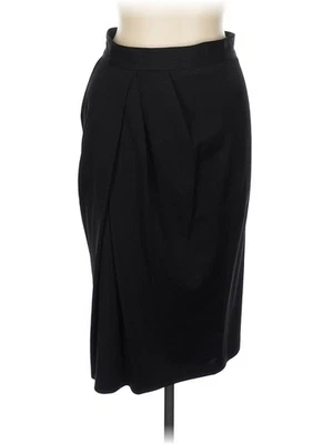 Falda de lana negra para mujer Alfred Sung 12 Foto 1 de 2
