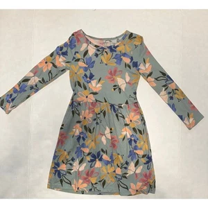 Carters Girls 7 Dress Floral Everyday Casual Party Playwear School Fall - Picture 1 of 6