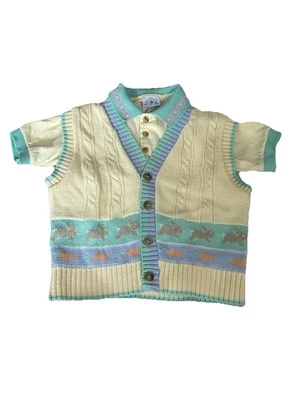 Vintage Easter Bunny Kitestrings Set 3T Boy Girl - Image 1 of 4