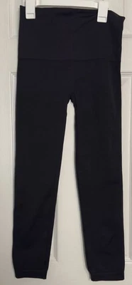 Leggings negros Spanx talla grande/G para mujer cintura alta usados Foto 1 de 3