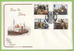 GB 1981 Fishing set on u/a Cotswold First Day Cover London EC4 Cancel - Picture 1 of 1