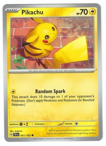 #051/162 Pikachu Common | SV05: Temporal Forces NM - Picture 1 of 2