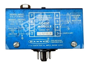 Banner Modulated Amplifier Logic Plug In Module MB3-4 - Picture 1 of 5