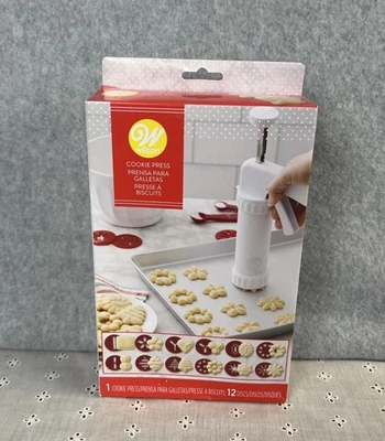 Prensa de galletas Wilton 12 discos surtidos formas manual  Foto 1 de 2