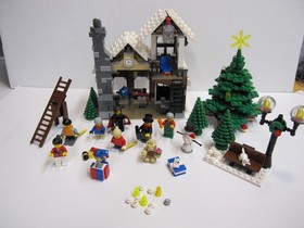 LEGO 10199 Winter Village Toy Shop Complete With Manual, No Box,  Complete