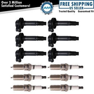 Ignition Coils Spark Plugs Fits 2018-2019 Ford Explorer 2016-2018 Taurus - Picture 1 of 8