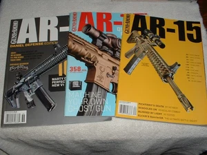 3 Past Issues Guns & Ammo AR-15 Magazines from 2015 & 2016 Daniel Defense Ed. - Bild 1 von 1