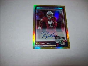 2025 Score Football Rookie Auto Kyle Williams #10/50 SP Free Ship & Tracked - Picture 1 of 5