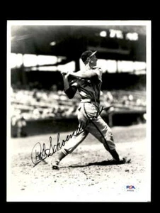 Red Schoendienst PSA DNA Coa Hand Signed 8x10 Photo Autograph - Picture 1 of 3