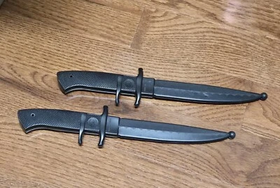  CUCHILLO de entrenamiento de goma de combate flexible disfraz maniquí artes marciales disfraces  Foto 1 de 2