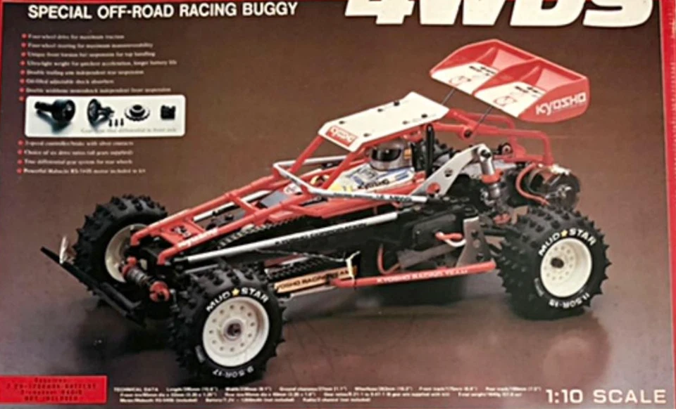 Kyosho Gallop 4WDS 1/10 RC Off-Road Buggy Radio Controlled Model Unused Rare JPN - Image 1 of 4