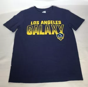 Los Angeles Galaxy MLS Kids Youth Soccer Navy Blue T-Shirt Medium Sz 8 - Picture 1 of 6