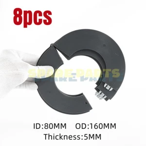 8pc Bucket Pin Shim 80mm 5mm Thickness for Excavator And Skid Steer Detachable - Picture 1 of 8