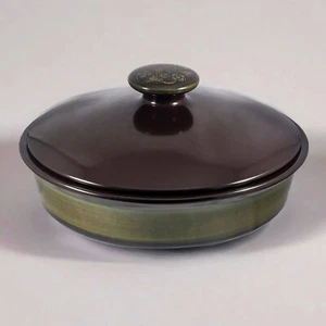 Vintage Franciscan Covered Casserole Dish Large 3 Qt Retro Brown Bowl with Lid - Picture 1 of 7