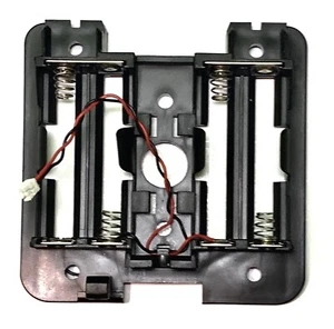 4 slots AA Battery Holder Case Box w Wire Leads & Connector Mounting Tabs HD 6V - Picture 1 of 11