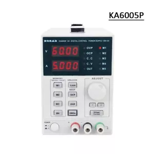 KORAD KA6005P 60V 5A Digital-Control DC Power Supply with RS232 USB Ports pe66 - Picture 1 of 1