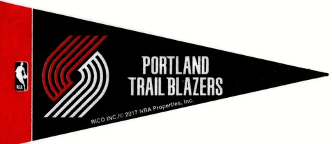 Portland Trail Blazers 4x9 Mini Souvenir Felt Pennant Cover