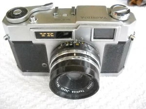 *CÁMARA TELÉMETRO PELÍCULA ROLLO YASHICA 35 YK 35mm década de 1950/estuche/caja/instrucciones** - Imagen 1 de 9