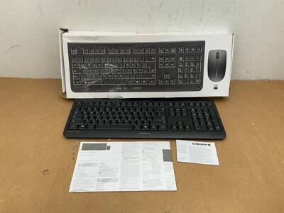 Open Box Cherry Electrical DW 3000 Keyboard and Mouse JD-0710EU-2 ✅❤️️✅❤️️ READ - Image 1 of 2