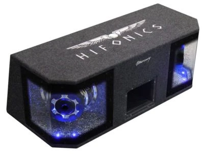 HIFONICS DUAL BANDPASS MR-8DUAL  600/1200 Watt Subwoofer - Bild 1 von 4