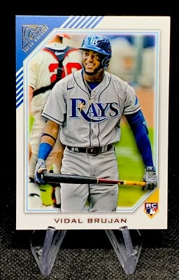 2022 Topps Gallery Vidal Brujan #164 RC Tampa Bay Rays - Image 1 of 2