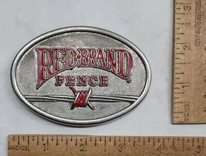 RED BRAND FENCE - belt BUCKLE -listing #7020 - Picture 1 of 8
