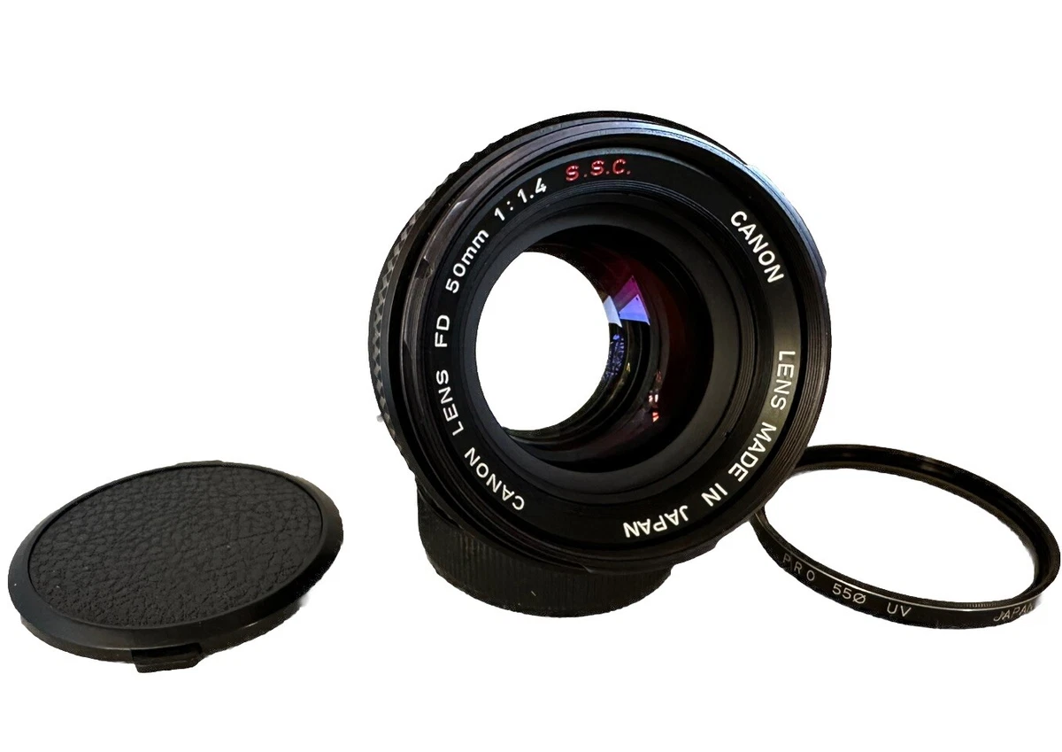 Canon F-1後期 New FD 50mm f1.4+24mm f2.8 Review Of The Canon FD