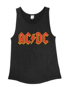 AMPLIFIED LADIES Tank Shirt ACDC Logo charocal neu - Bild 1 von 3