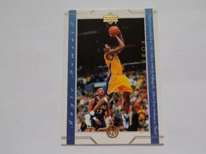 2003 Upper Deck Magic Moments UD Superstars Kobe Bryant Card #MM15 Lakers HOF - Picture 1 of 2