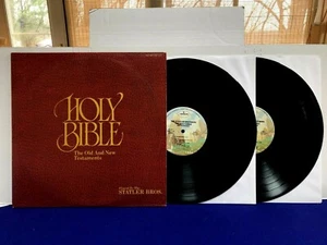 Statler Brothers HOLY BIBLE OLD AND NEW TESTAMENTS 1978 Mercury 2 lp VG+/VG++ - Picture 1 of 9