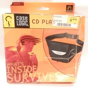 Vintage Case Logic Neopren CD Player Gürtel Reiseetui NDM1 um 2002 - Bild 1 von 4
