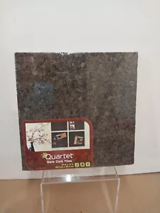 Quartet Cork Tiles, Cork Board, 12" x 12", Corkboard, Wall Bulletin Boards, - Picture 1 of 1
