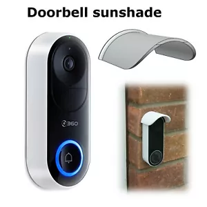 360 D819 smart video campanello ombrellone visiera cofano coperchio fotocamera campanello porta - Foto 1 di 11