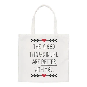 Gute Dinge IN Life Are Besser With You Regular Tragetasche Valentinstag - Bild 1 von 1
