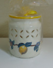 Bath & Body Works Slatkin & Co Ceramic Luminary Candle Holder Lemons 4