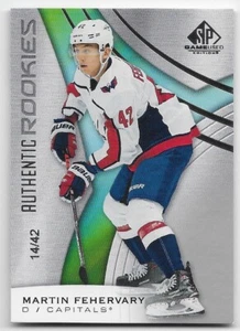 19/20 SP GAME USED AUTHENTIC ROOKIES RC #123 Martin Fehervary #14/42 - Picture 1 of 2