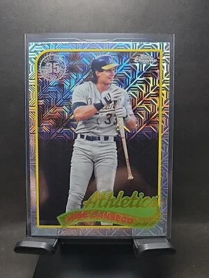 2024 Topps Series 2 Jose Canseco Mojo Chrome Silver - 2T89C-46 - Image 1 of 4