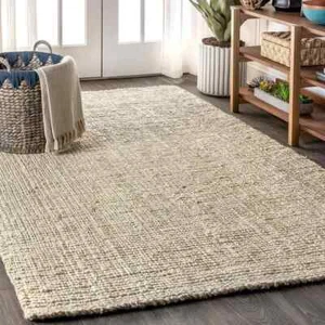 Hand-Woven Jute Rug – Soft, Stylish Boho Carpet for Living Room & Home Decor Rug - Picture 1 of 7