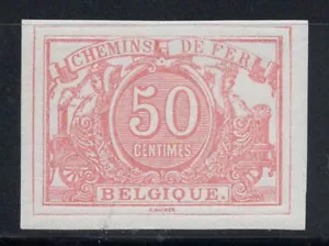 Belgium 1882 Mi. 11 MNH 100% parcel post Unserraded, 50 C - Picture 1 of 1