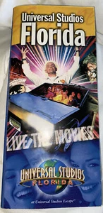 1999 Universal Studios (Live The Movies) Theme Park Brochure Guide - Picture 1 of 11